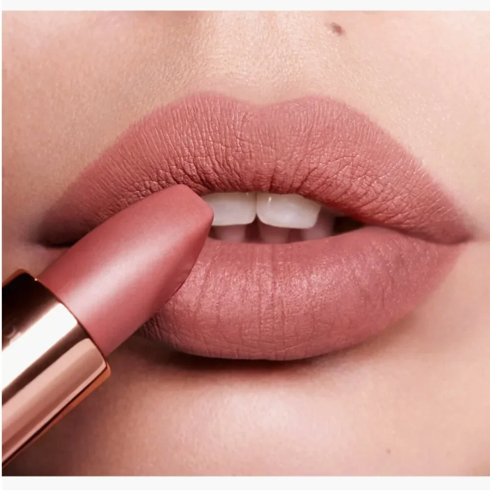 NWT Charlotte Tilbury Pillow Talk Nude Pink Matte Revolution Mini Lipstick